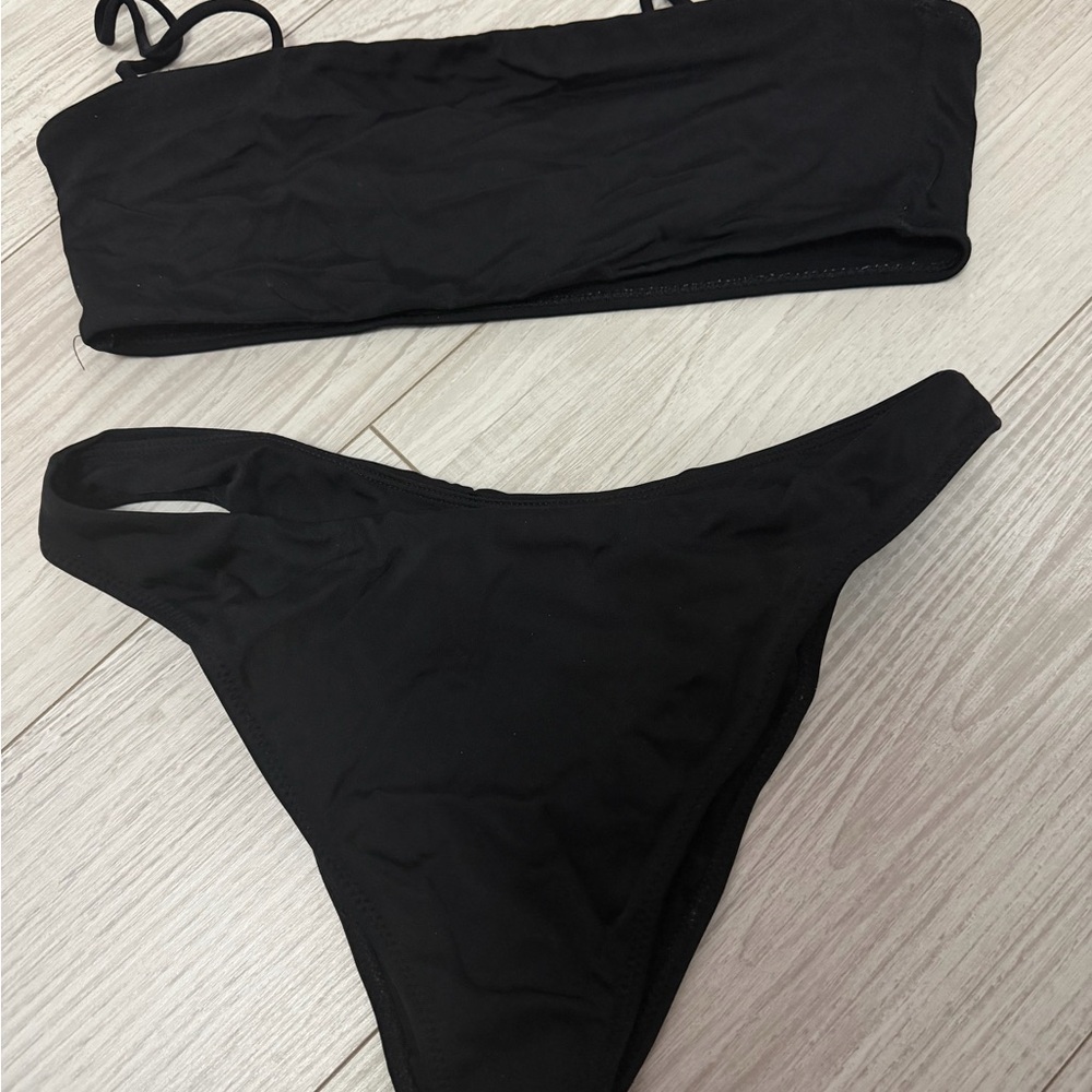 Pacsun Black Women's Swimwear Set